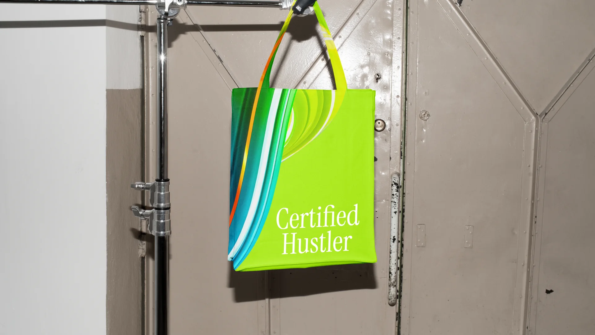 The Certified Hustler tote.
