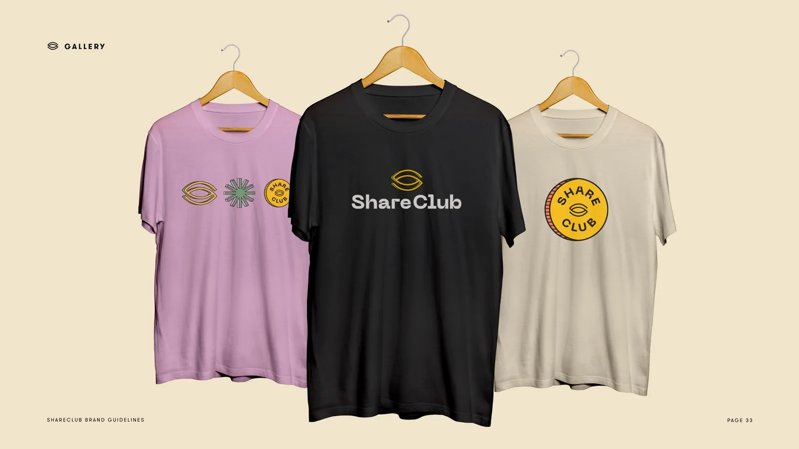 The identity on apparel.