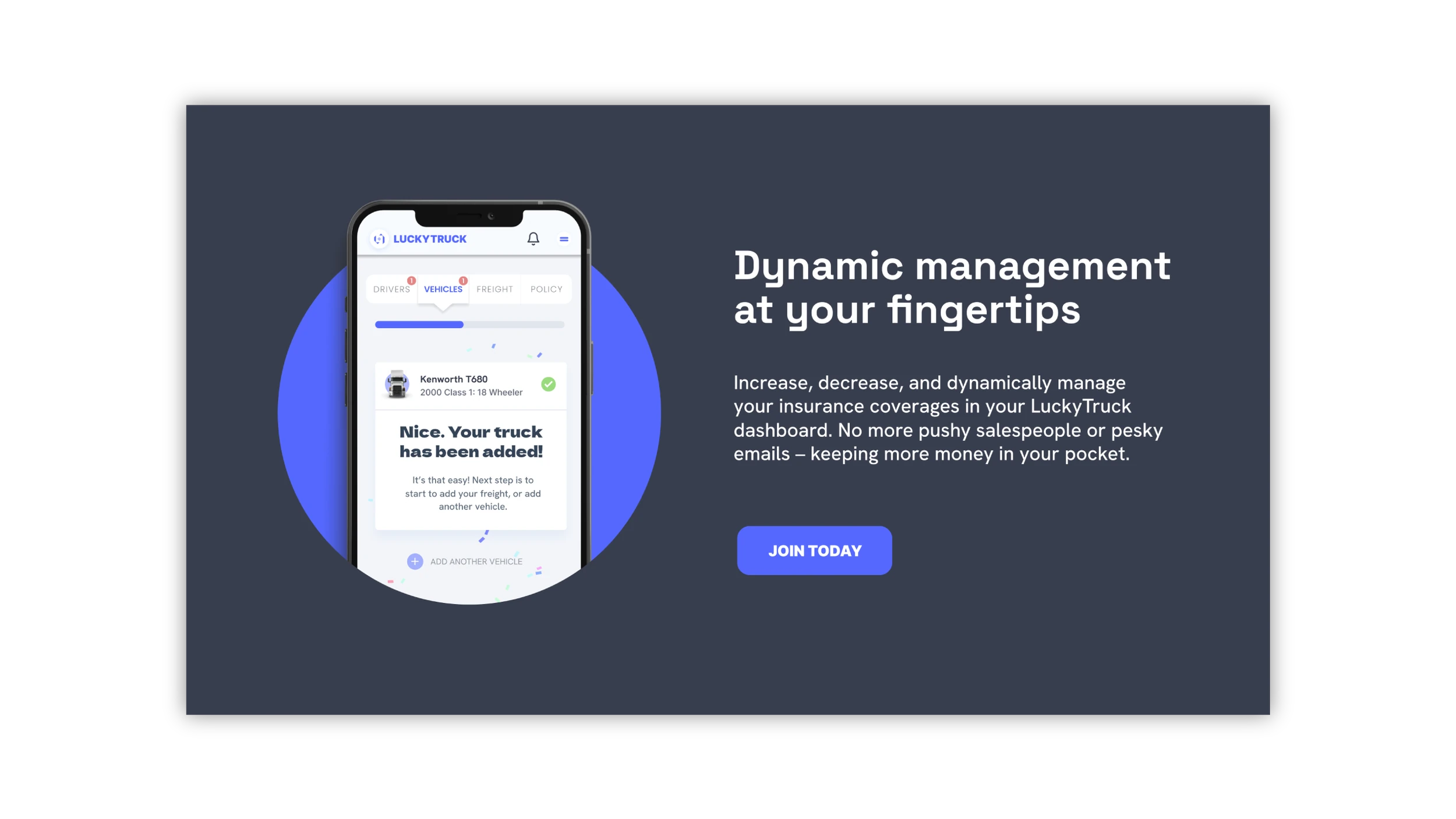 Dynamic management at your fingertips: the dashboard on a laptop