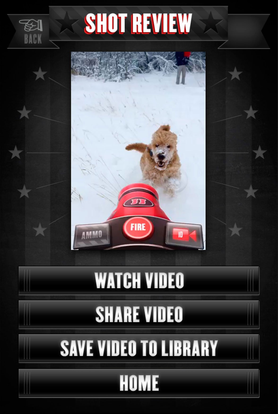 Shot Review: watch video, share video, save video to library