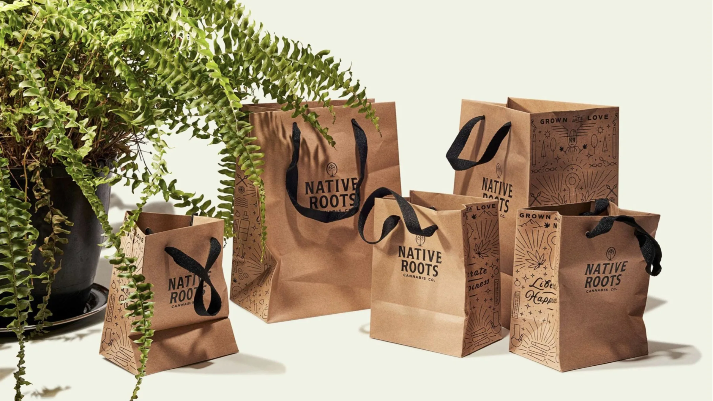 The shopping-bag family.